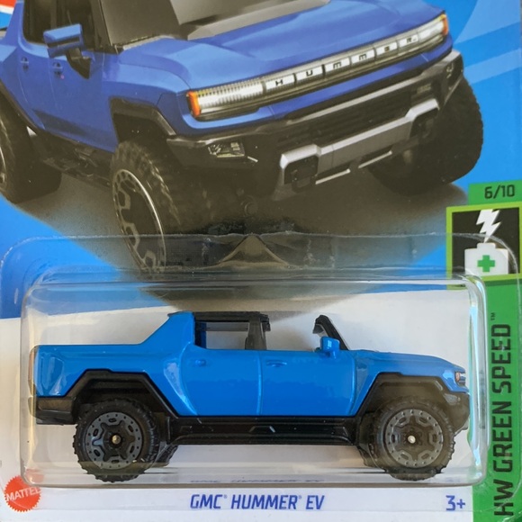 Hot Wheels GMC Hummer EV Truck HW Green Speed Electric Car Hotwheels New 2024 - Picture 2 of 6